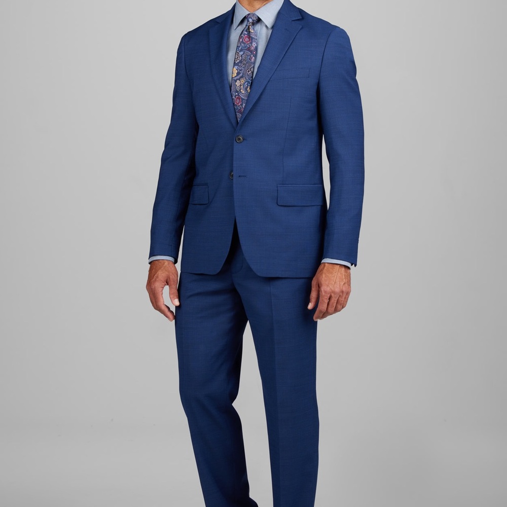 Jos. A. Bank Blue Double Vented Suit